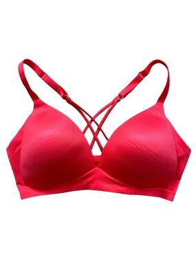 Aerie Real Sunnie Wireless Lightly Lined Strappy Bra, 34DD